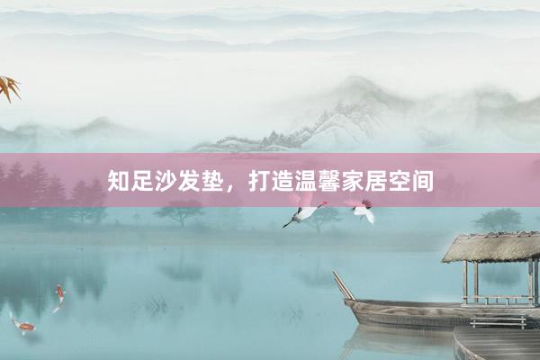 知足沙发垫，打造温馨家居空间
